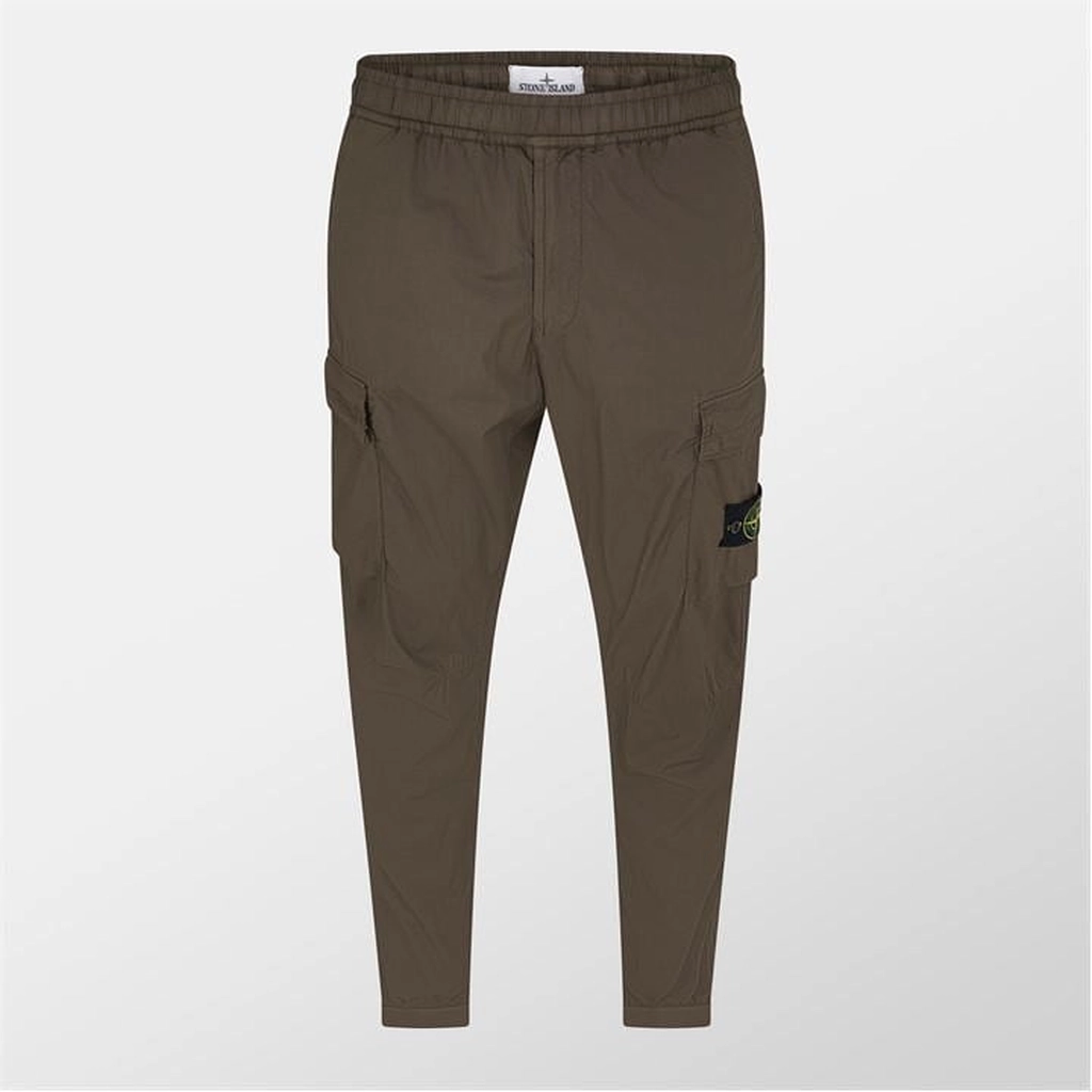 Stone Island Men's Tela Cargo Trousers - Green